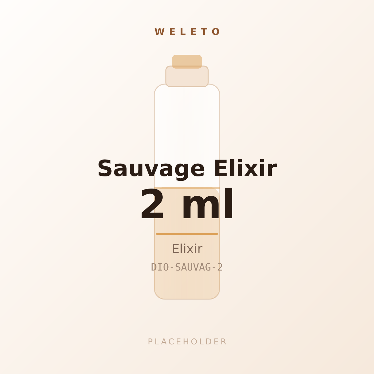 Sauvage Elixir decant