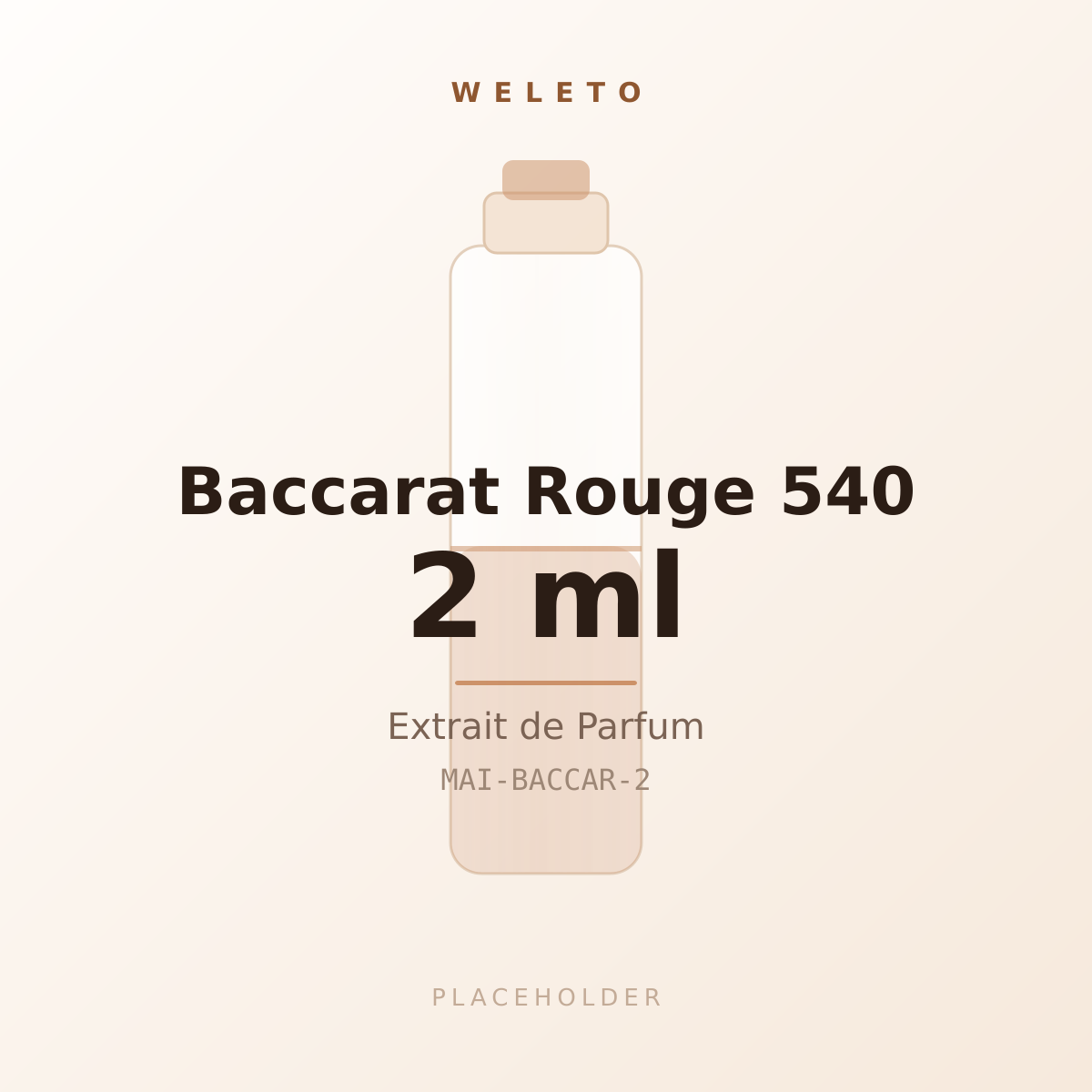Baccarat Rouge 540 decant